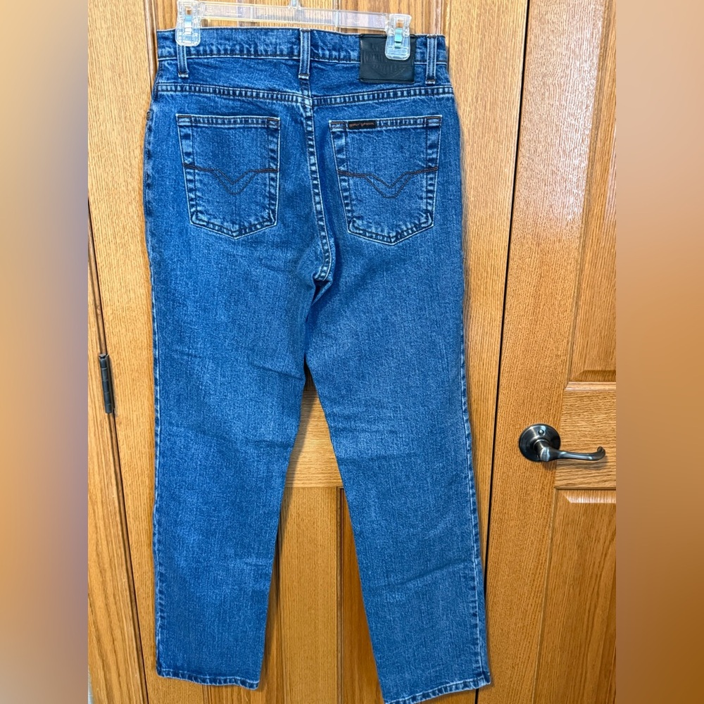Harley-Davidson Blue Straight Leg Jeans